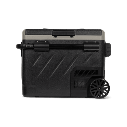 Steamy-E Dual Zone Roller Elektrische Compressor Koelbox Op Wielen (50 liter)